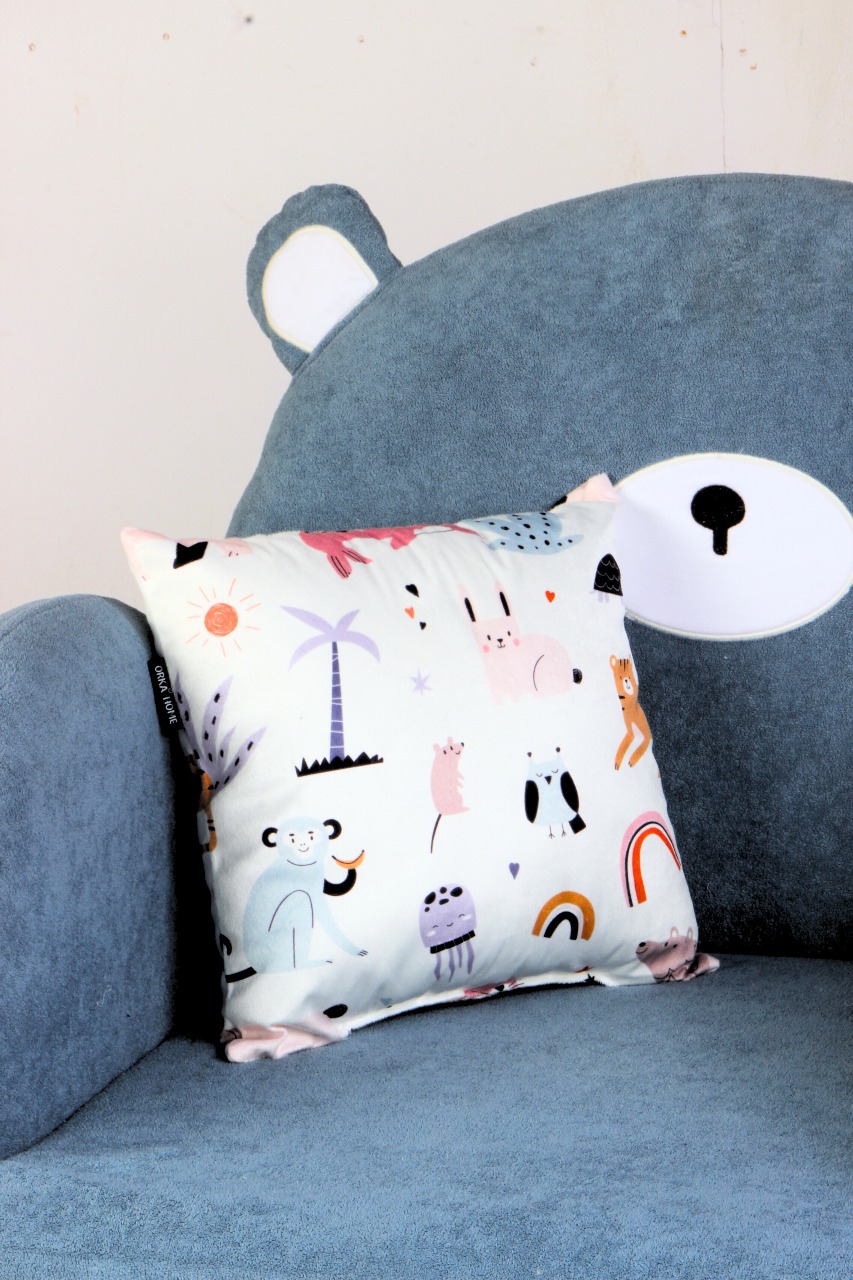 Orka Kids Filled Cushion Printed 12x12 (D18)